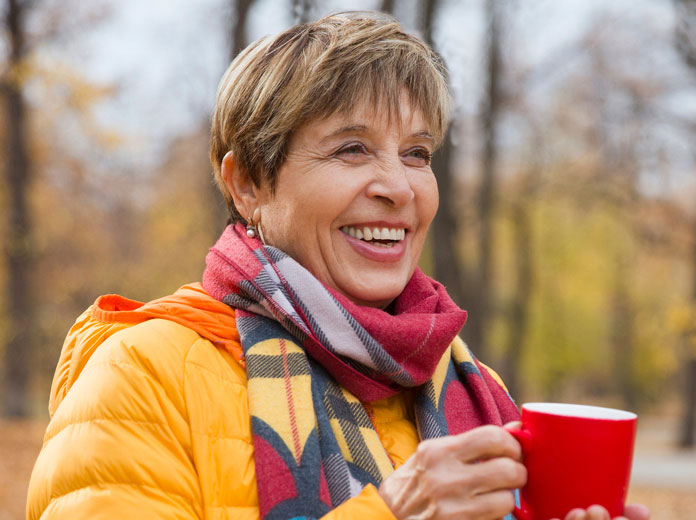 woman outdoors